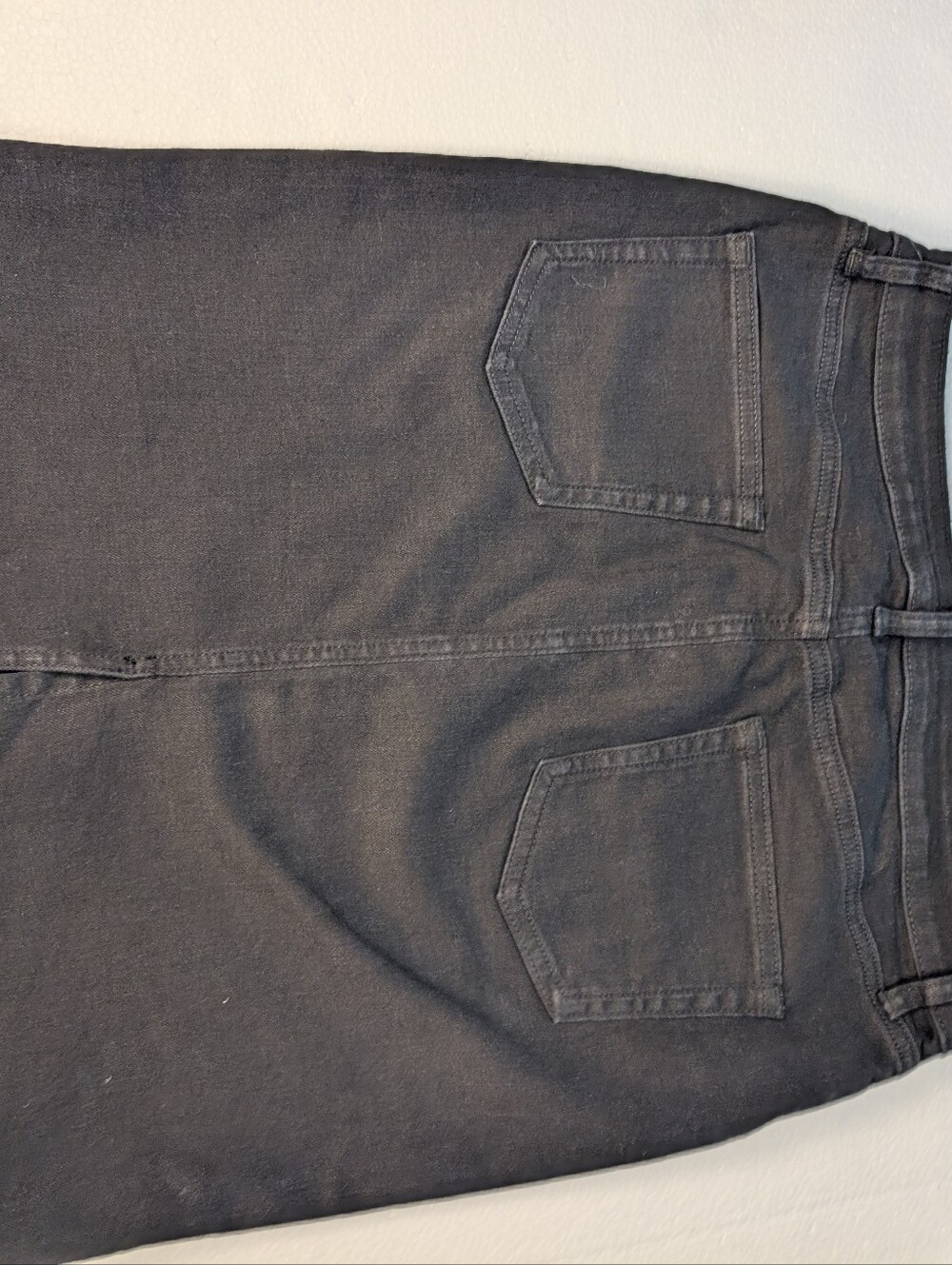 Denim Pencil Black Stretch Skirt  Amazon Essentials Size 10 NWT A-116 - Picture 7 of 13
